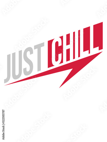 Just Chill Text Logo 