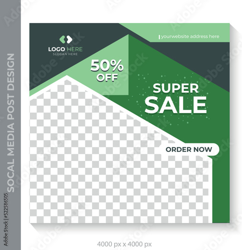 Social Media Marketing promotion poster 