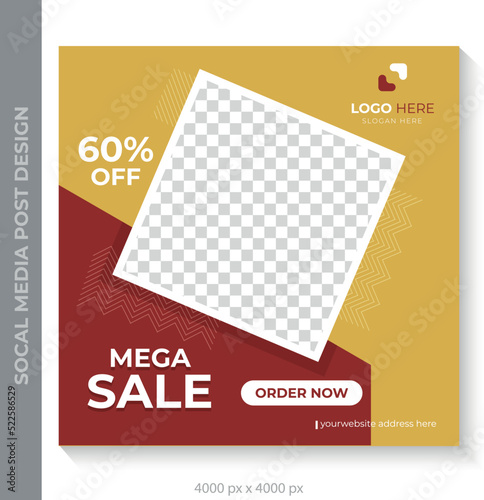 Social Media Marketing promotion poster 