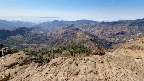 landscape with mountains