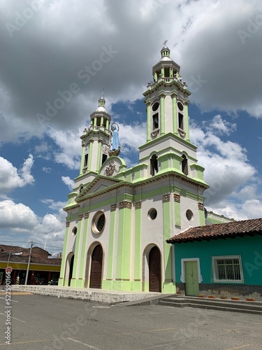 Iglesia de un pueblo, Colombia