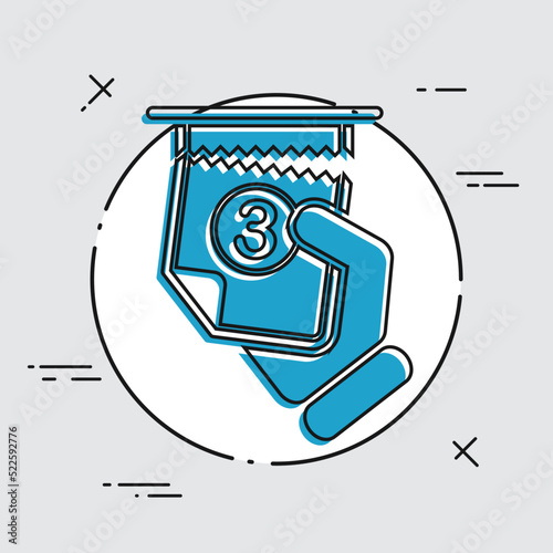 Ticket queue icon
