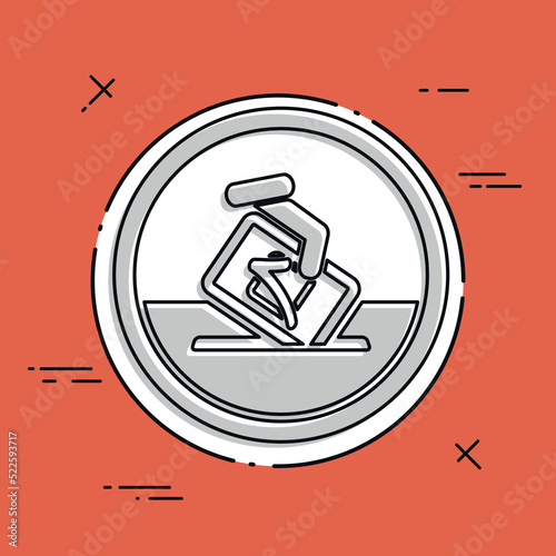 Vote symbol icon