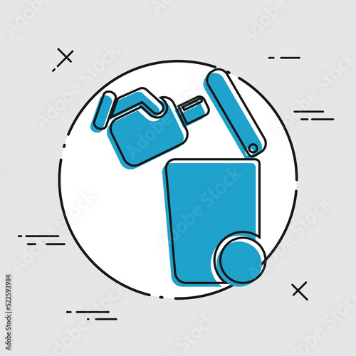Separate waste collection icon