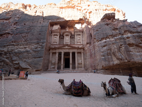 El Tesoro de Petra, Wadi Musa, Jordania, Oriente Medio, Asia