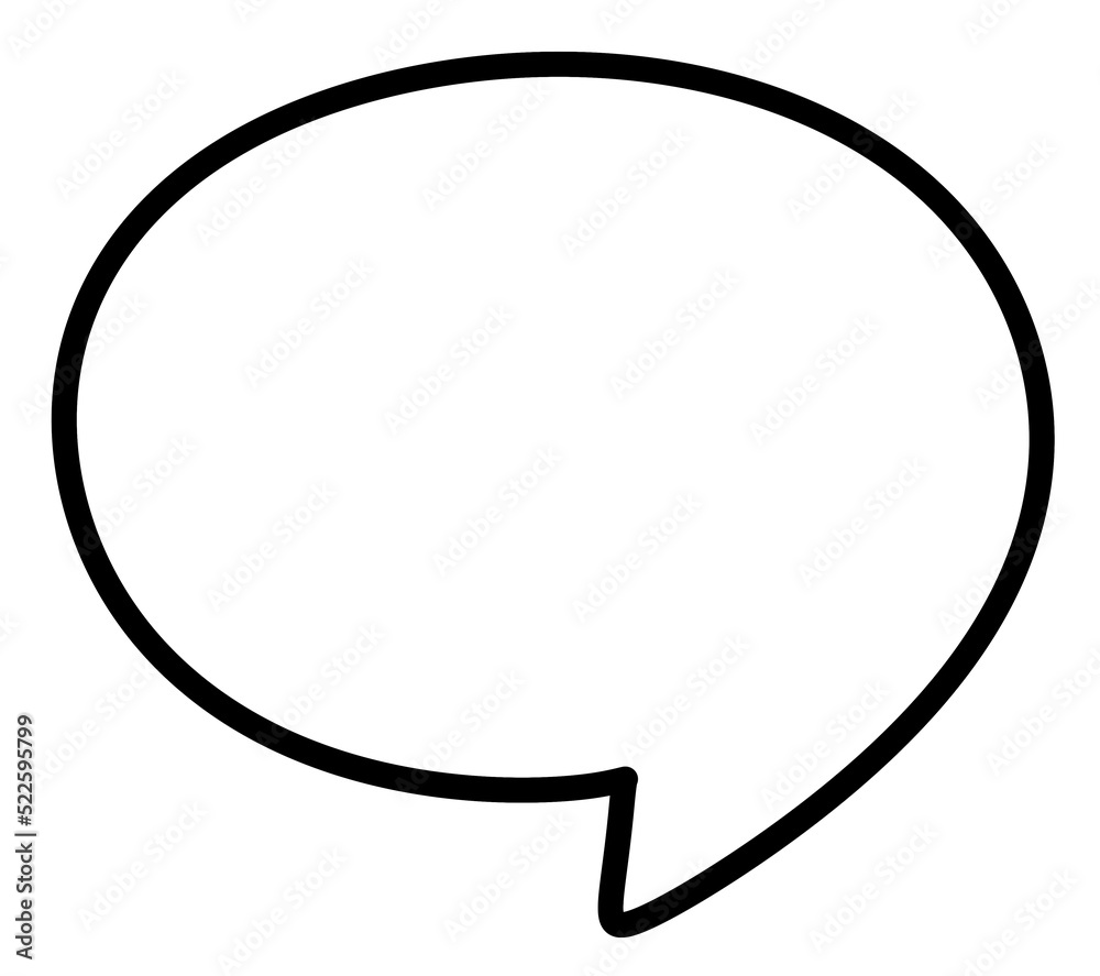 Speech bubbles comics stroke line Speech bubbles comics stroke line