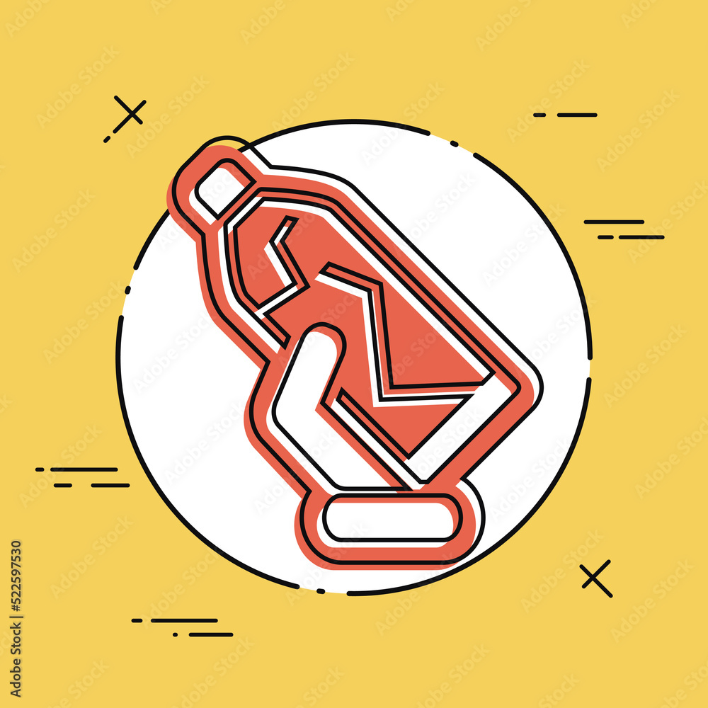 Fototapeta premium Broken bottle