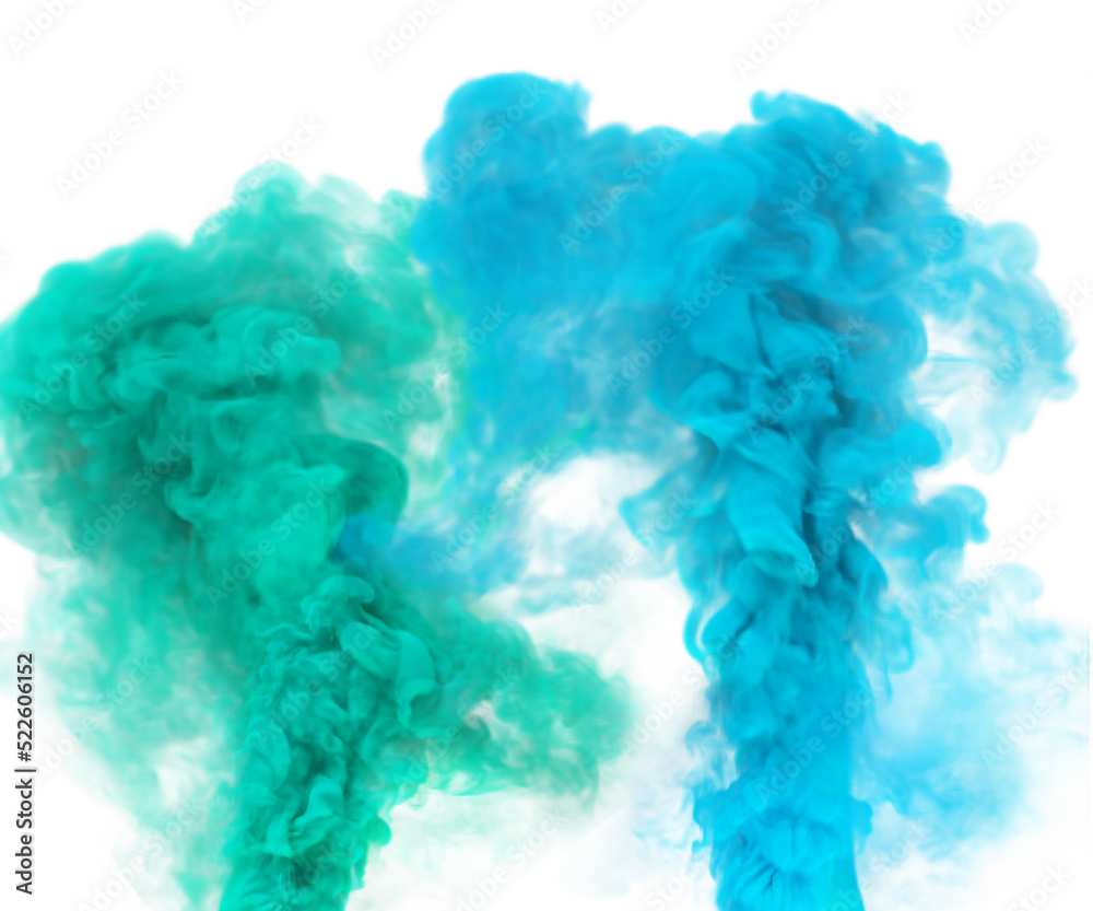 Fototapeta premium Fantasy texture of cool smoke or magical ocean fog