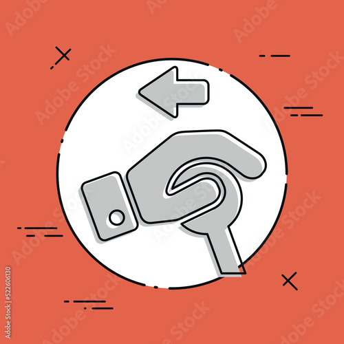 Control handle icon