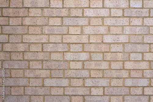 Light pink, purple color brick wall background.