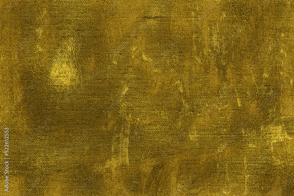 Gold Canvas Texture Fabric Background