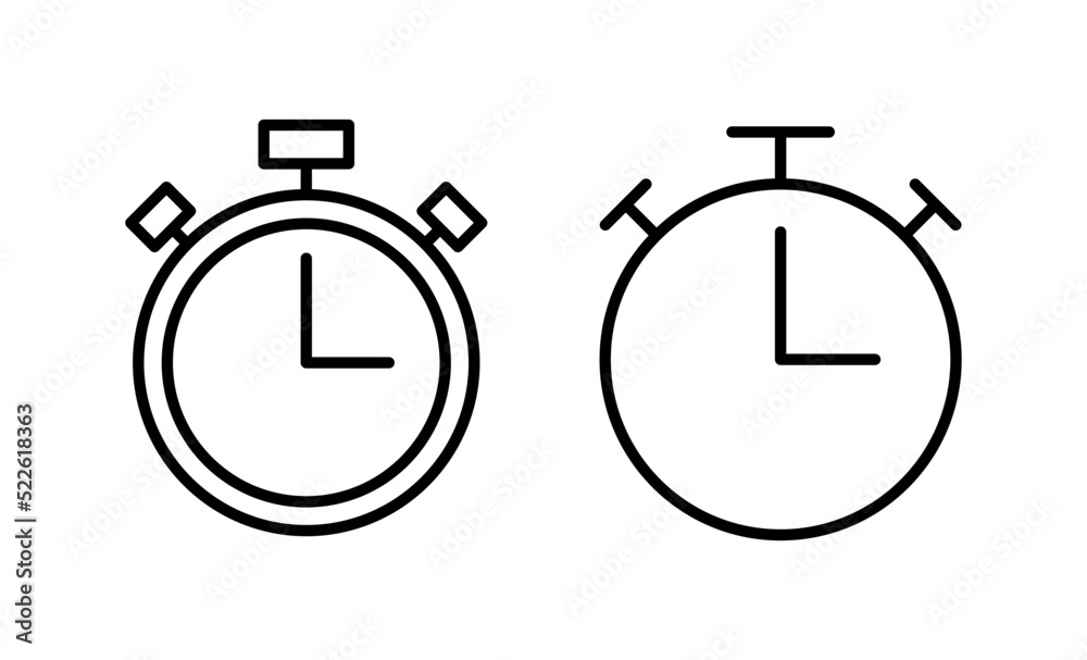 Stopwatch icon vector. Timer sign and symbol. Countdown icon. Period of time Stopwatch icon vector. Timer sign and symbol. Countdown icon. Period of time