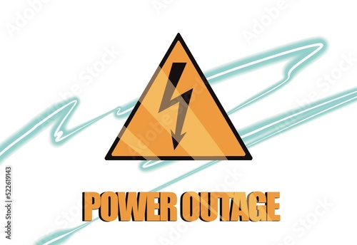 Obraz na płótnie Power outage