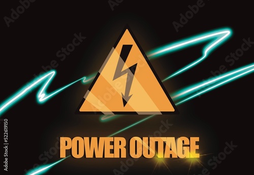 Obraz na płótnie Power outage