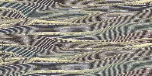 海　波　和柄　背景