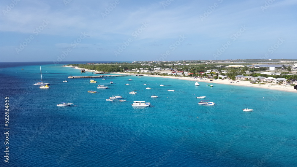 view from the beach