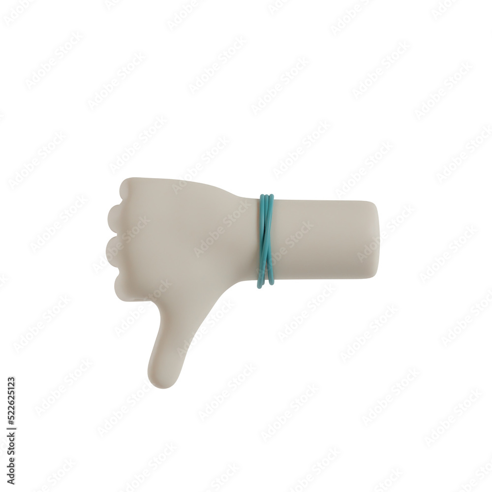 3d isolated hand gesture 3d isolated hand gesture