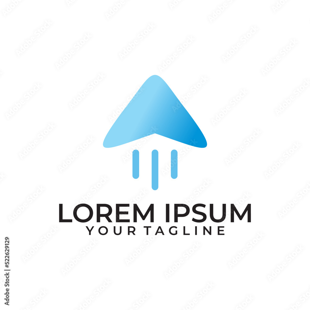 arrow logo vector design template arrow logo vector design template