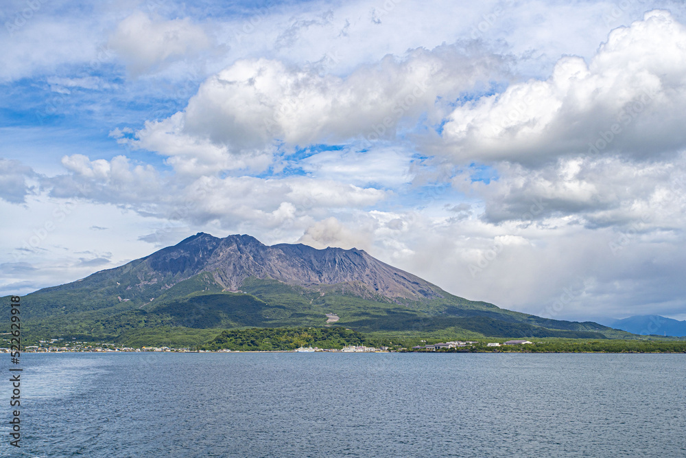 鹿児島の桜島