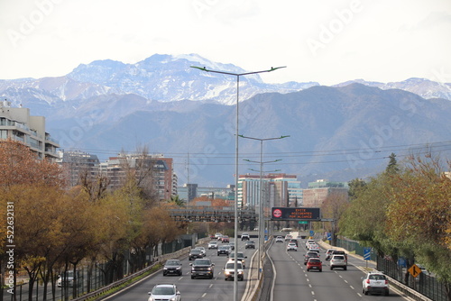 Kennedy Expressway in Santiago, Chile