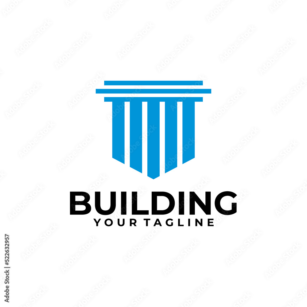 building logo vector design template building logo vector design template