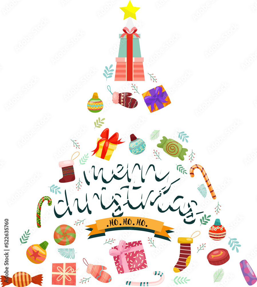 Merry Christmas Lettering Merry Christmas Lettering