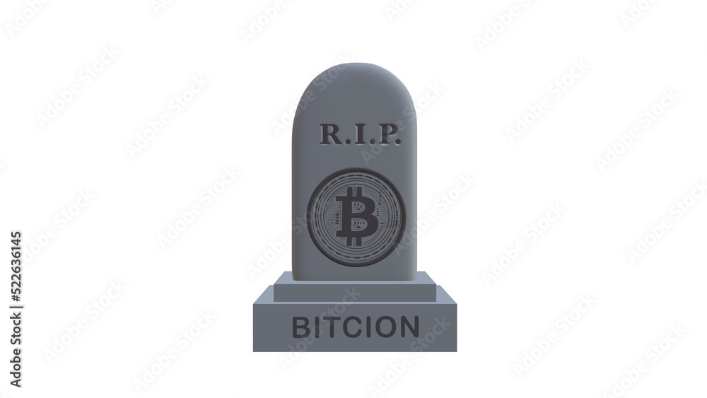 3D render crypto currency bircoin concept idea 3D render crypto currency bircoin concept idea