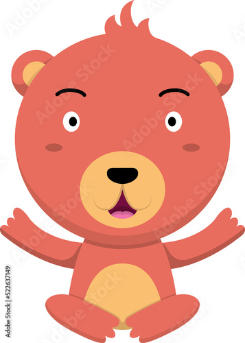 Cartoon bear illustration