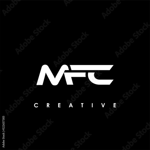 MFC Letter Initial Logo Design Template Vector Illustration photo