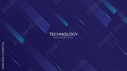Technology background high speed movement design. Abstract dynamic background futuristic concept. Geometry shapes with light speed effect. Vector illustration