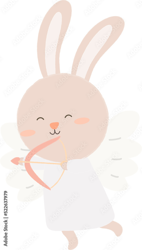 Rabbit character illustration Rabbit character illustration