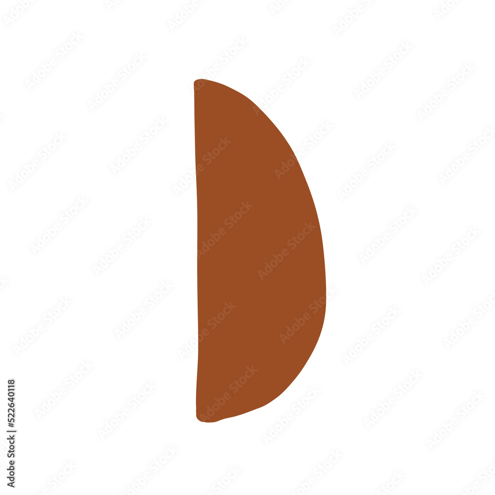 brown abstract shape brown abstract shape
