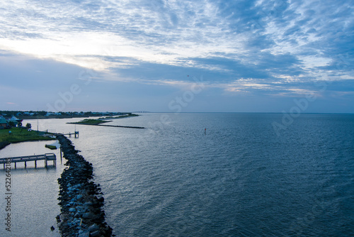 Northside of Dauphin Island  Alabama 