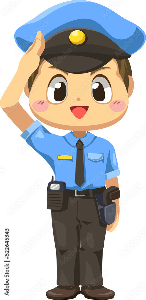 Policeman character