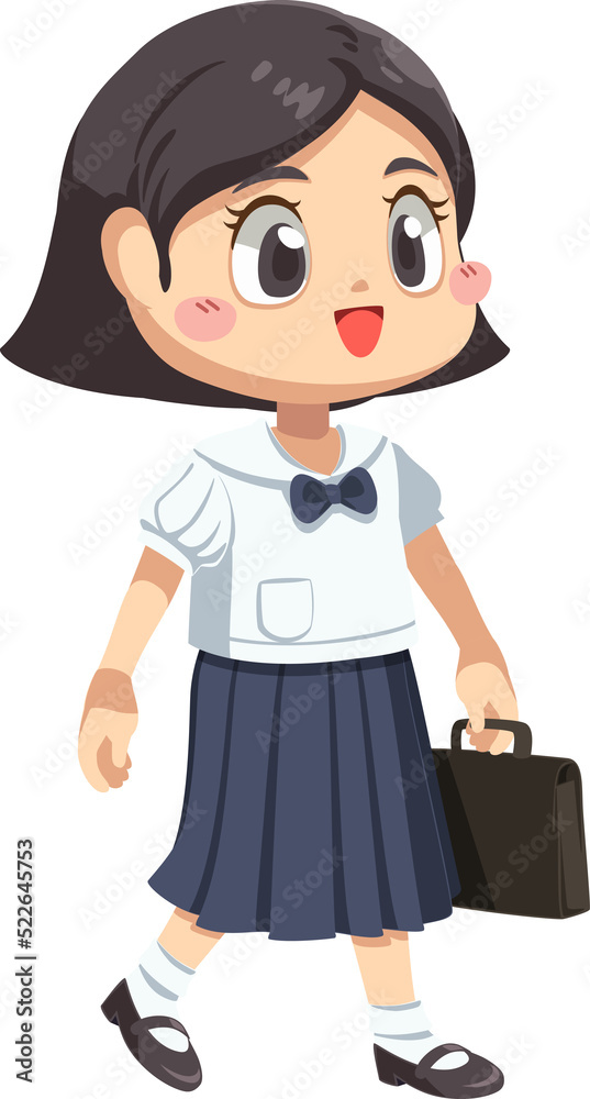 Student character illustration Student character illustration