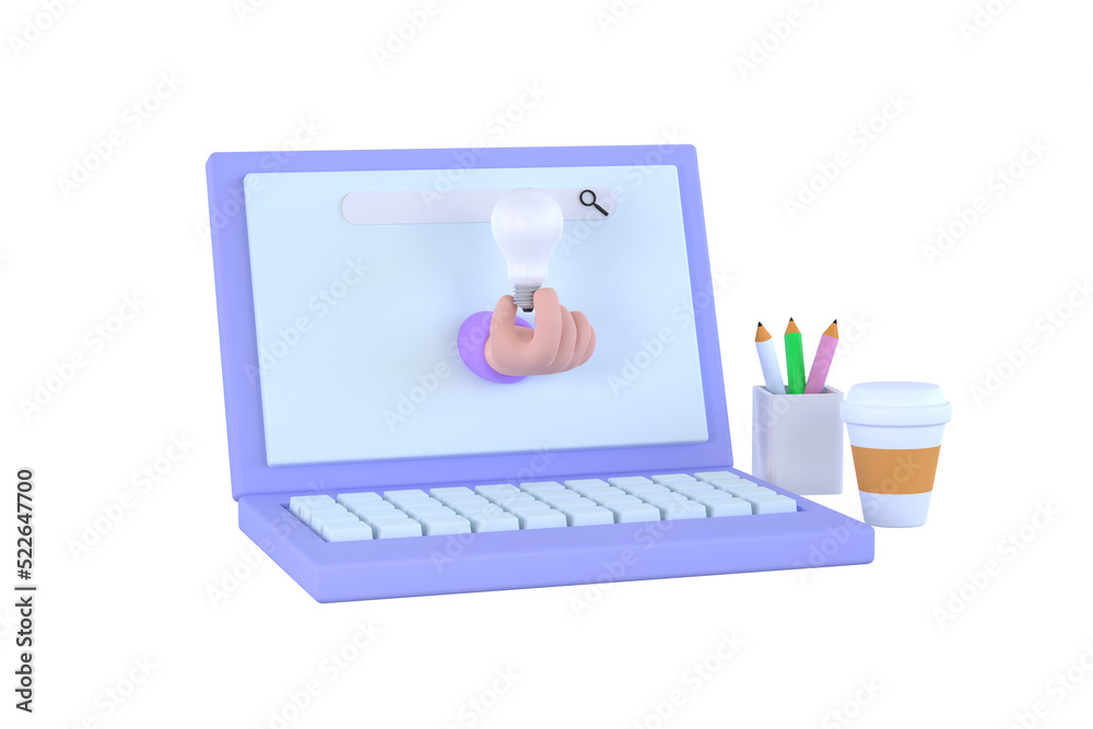 hand hold Light idea bulb from laptop screen. Startup, idea, creativity, innovation. Crowdfunding, start-up or new business model. hand hold Light idea bulb from laptop screen. Startup, idea, creativity, innovation. Crowdfunding, start-up or new business model.