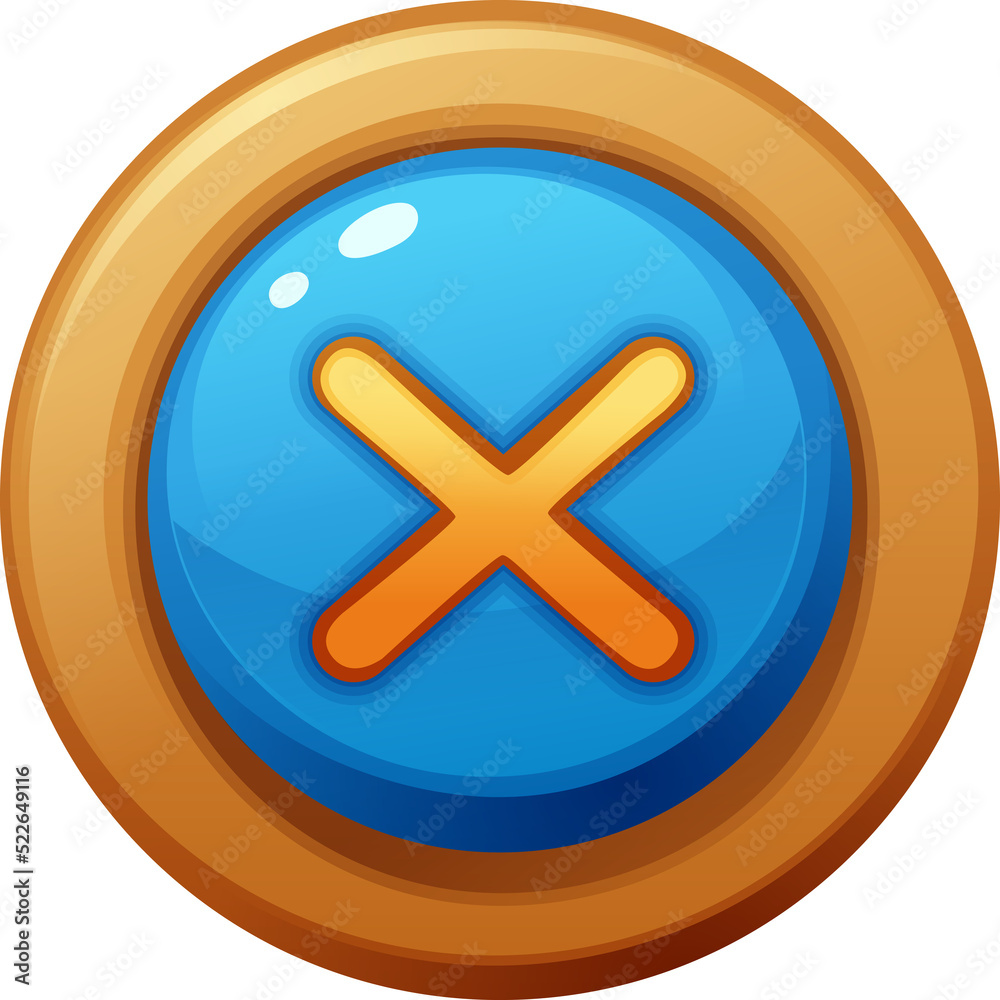 Obraz premium circle button