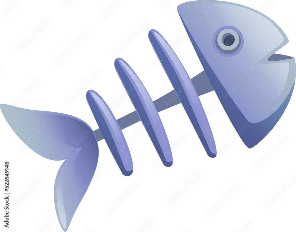 Fototapeta premium fishbone icon