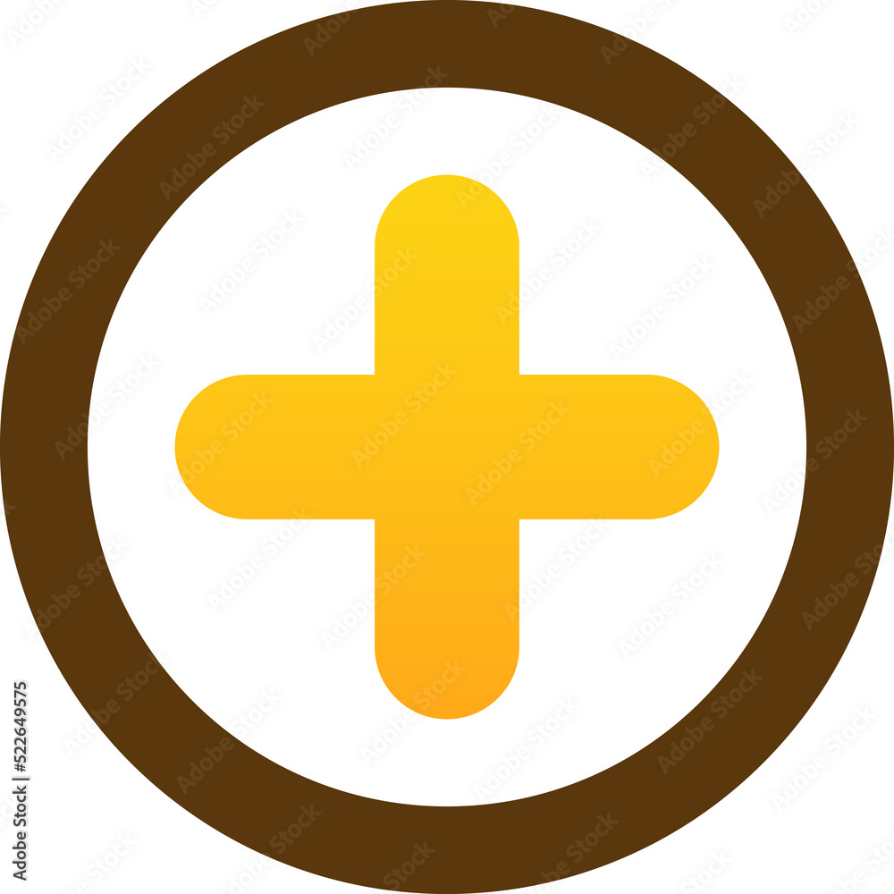 Obraz premium circle button