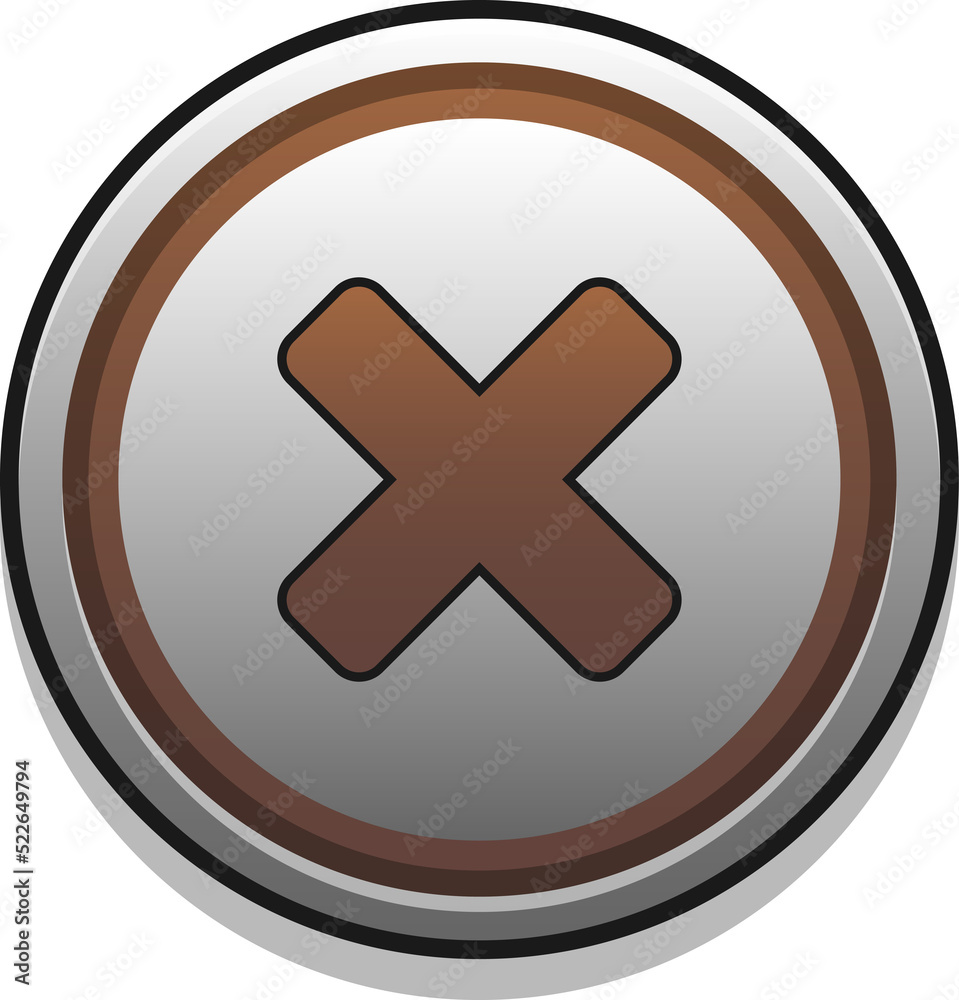 Obraz premium circle button