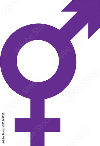  gender icon man and woman. Sex symbol. Gender icon male and female symbol. 