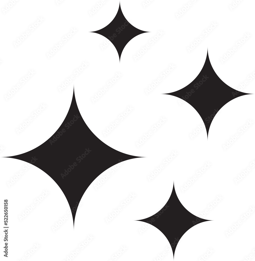 Clean star icon. Shine icon. clean symbol Clean star icon. Shine icon. clean symbol