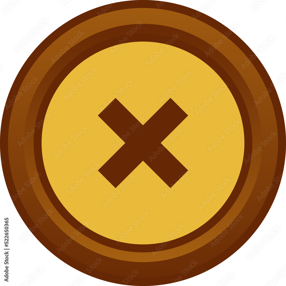 Fototapeta premium circle button