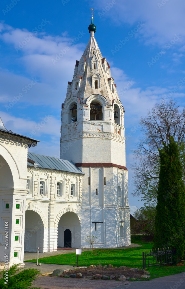 The white Stone Pokrovsky Convent