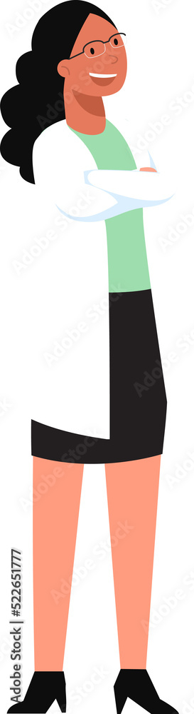 Doctor character illustration Doctor character illustration