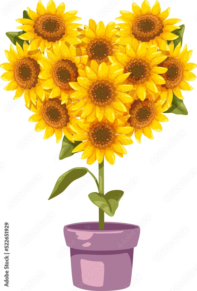 Obraz premium flower cute clipart