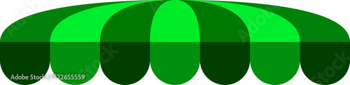 Free Download green shop canopy, awning umbrella red, front roof, striped cafe sunshade - GFXLoad