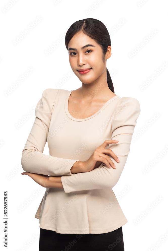 Portrait of beautiful young asian woman, Png file. Portrait of beautiful young asian woman, Png file.