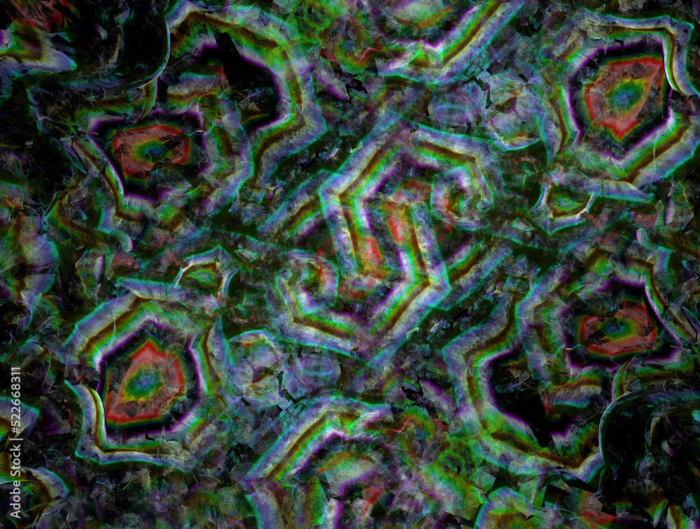 Imaginatory fractal abstract background Image
