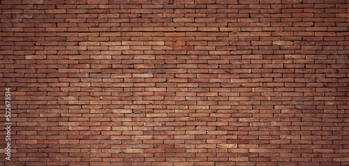Stara tekstura ściany z czerwonej cegły może być używana jako tło